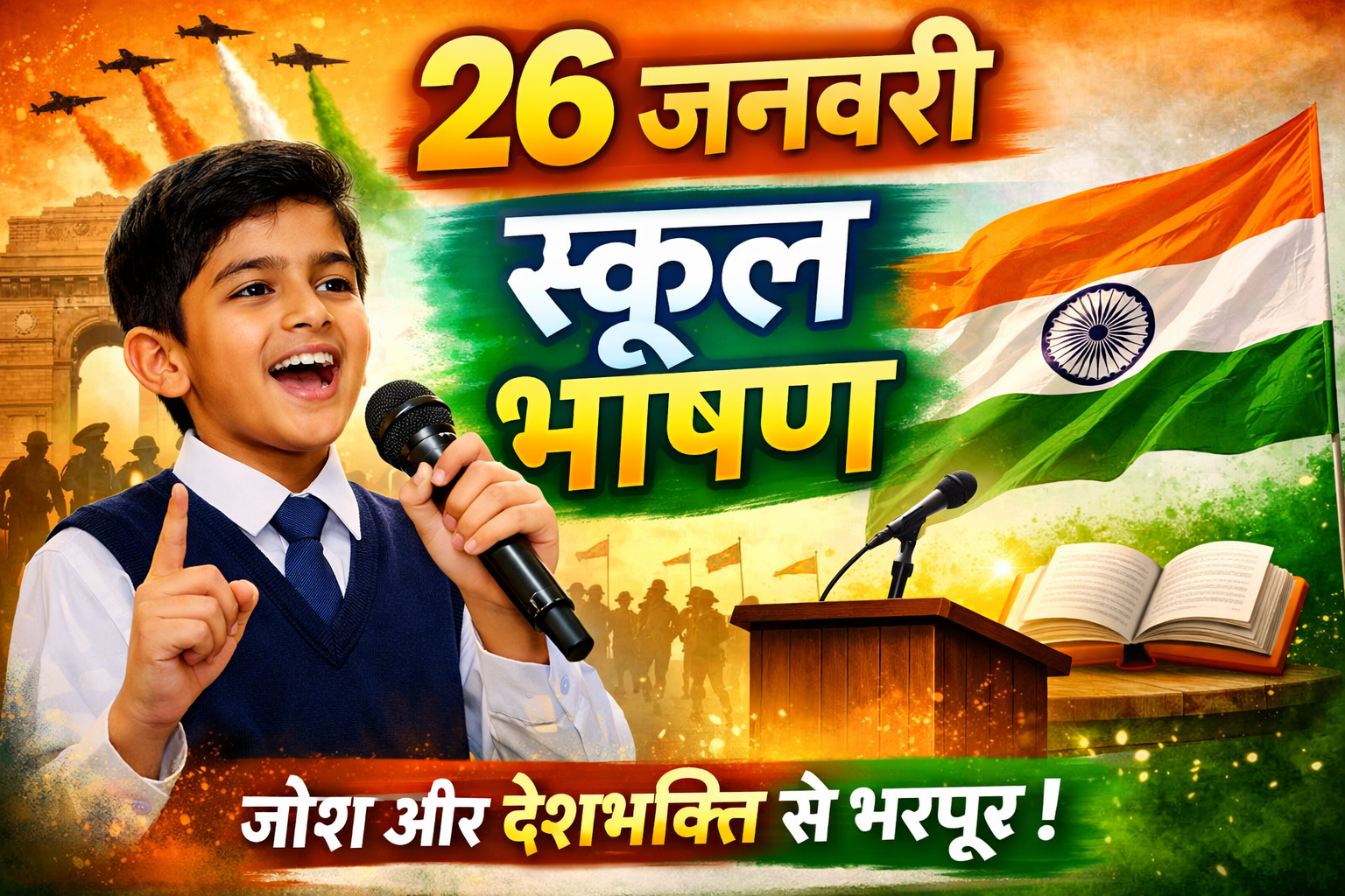 26 January Republic Day Speech in Hindi