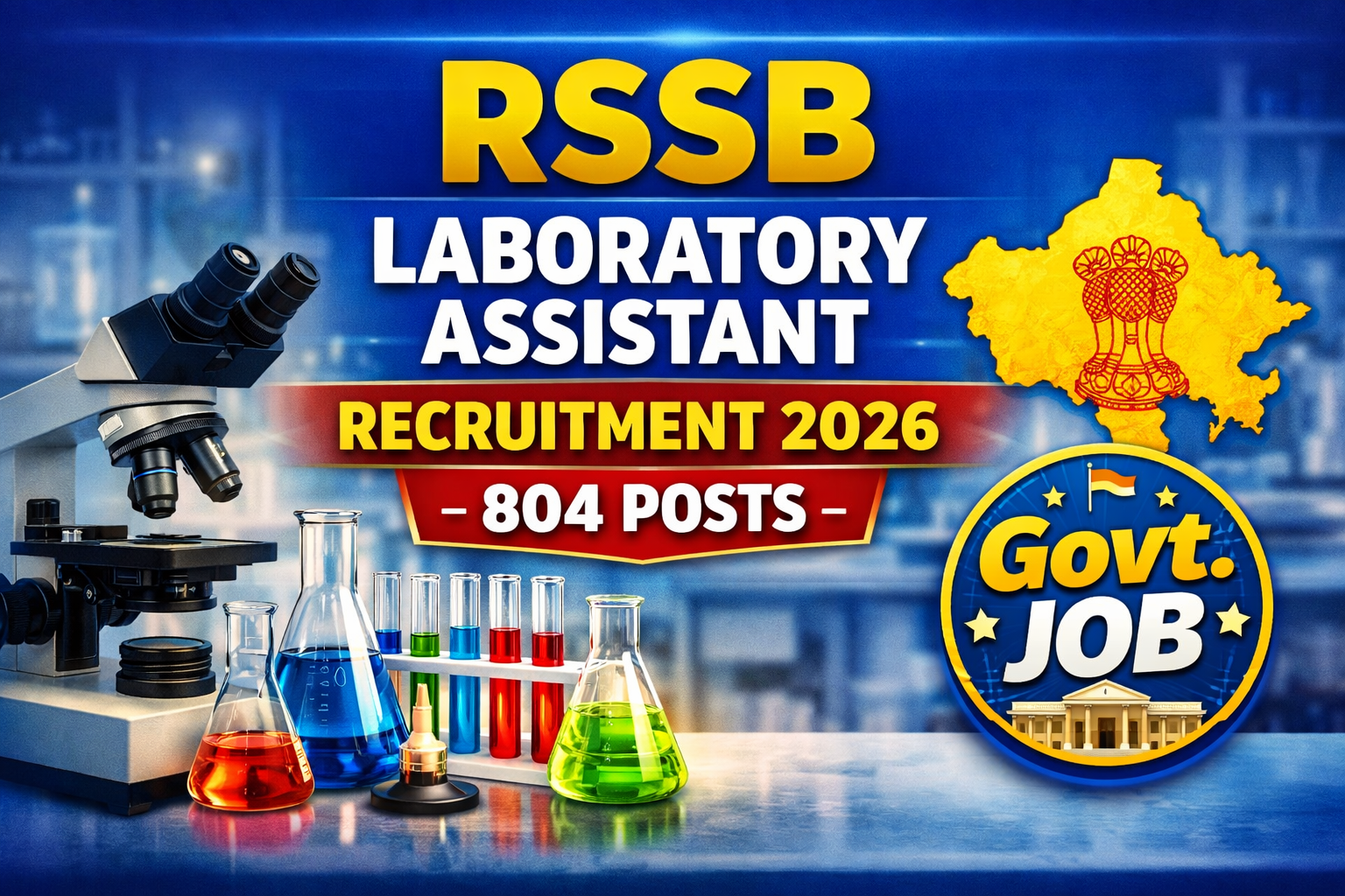 RSSB Laboratory Assistant Recruitment