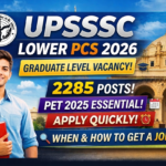 UPSSSC Lower PCS 2026