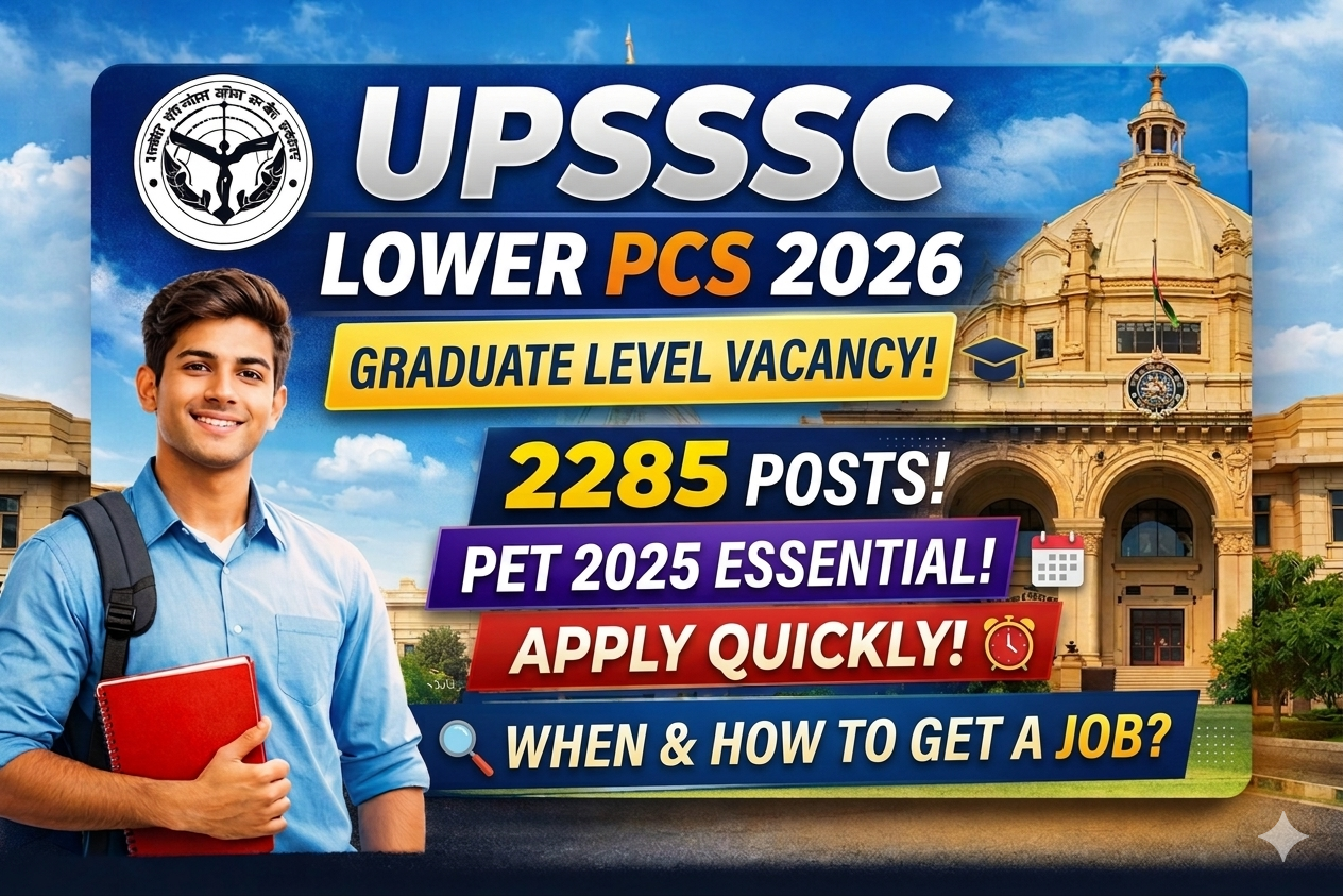 UPSSSC Lower PCS 2026